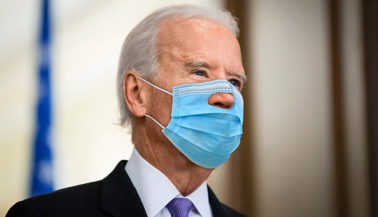 Biden Cuts Hole In Mask