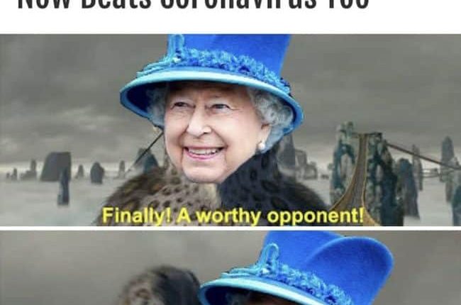 Queen Elizabeth fun meme survived on world-war 2