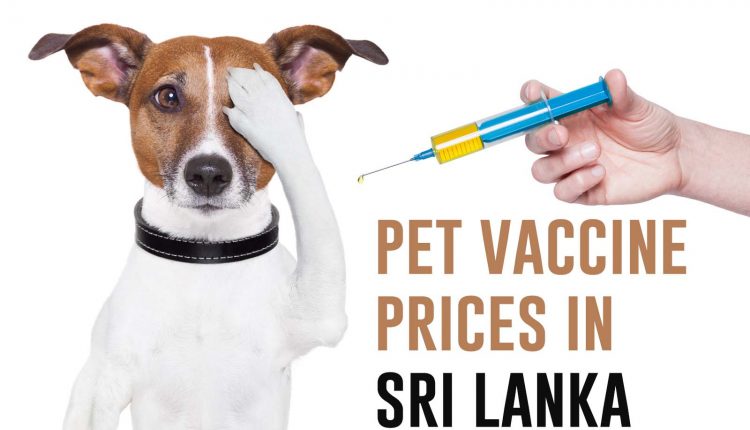 pet vaccine prices in sri lanka